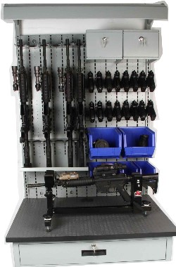 Tactical Weapon Vise Weapon Storage Platform