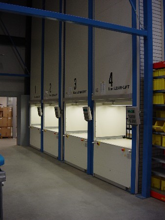 Vertical Lift AS/RS Storage System- Electronics Storage- Vertical Lift AS/RS Storage System