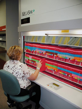 Color Coded Filing Vertical Carousel- Electric Lateral Files- Color Coded Filing Vertical Carousel