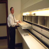 File Folder Storage in Megastar Electric Lateral File Vertical Carousels